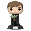 Star Wars The Mandalorian POP! TV Vinyl Figure Luke with Child 9 cm