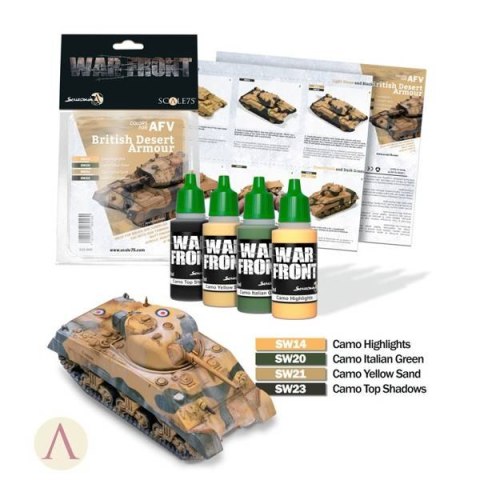 Scale 75 Scale 75: British Desert Armor Paint Set