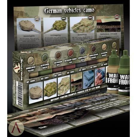 Scale 75 Scale 75: German Vehicle Camo Paint Set