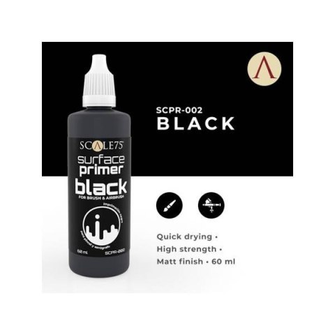 Scale 75 Scale 75: Primer Surface Black (60 ml)