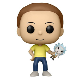 Funko POP Animation: Rick & Morty - Morty (with Shrunken Rick)