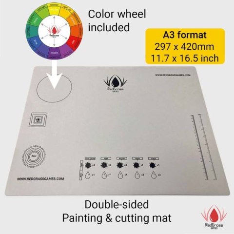 Redgrass Games RedGrass: A3 Painting Mat