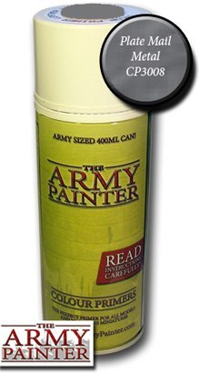 Army Painter Colour Primer - Plate Mail Metal