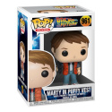 Funko POP Movies: Back to the Future - Marty in Puffy Vest