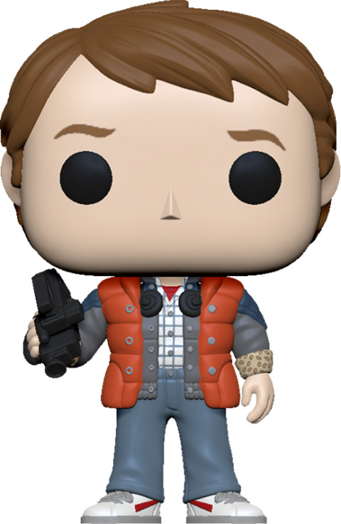 Funko POP Movies: Back to the Future - Marty in Puffy Vest