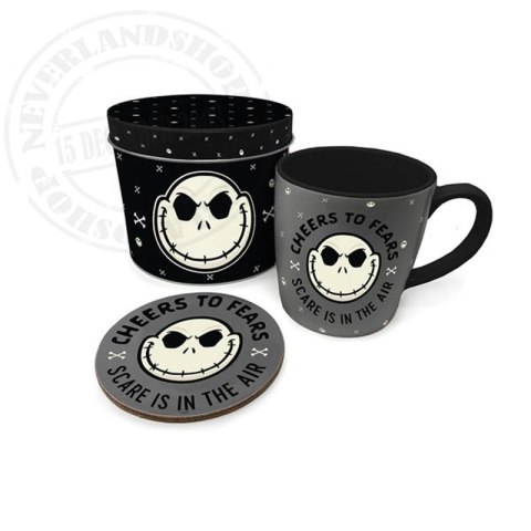 The Nightmare before Christmas Tin Set - Chears and Fears (kubek, podkładka)