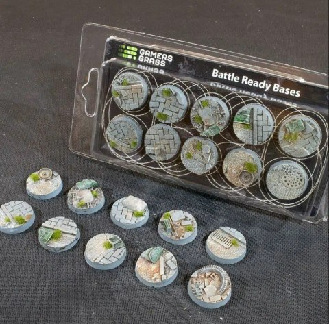 Gamers Grass Gamers Grass: Bases Round - Urban Warfare (10 szt.)