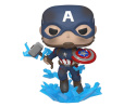 Funko POP Marvel: Avengers Endgame - Captain America (with Broken Shield and Mjolnir)