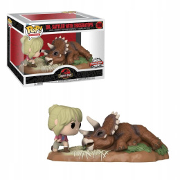 Funko POP Movies: Jurassic Park - Dr. Sattler with Triceratops