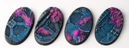 Gamers Grass Gamers Grass: Bases Oval - Alien Infestation 60 mm (4 szt.)