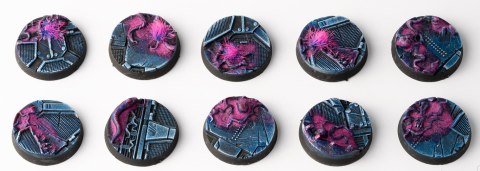 Gamers Grass Gamers Grass: Bases Round - Alien Infestation 25 mm (10 szt.)