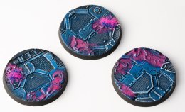 Gamers Grass Gamers Grass: Bases Round - Alien Infestation 50 mm (3 szt.)