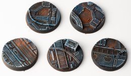 Gamers Grass: Bases Round - Spaceship Corridor 40 mm (5 szt.)