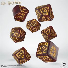 Q-Workshop Harry Potter: Zestaw kości - Modern Gryffindor - Czerwony
