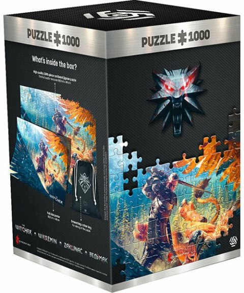 Good Loot Puzzle: Wiedźmin - Griffin Fight (1000 elementów)