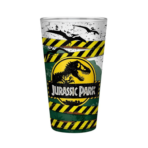 JURASSIC PARK Danger High Voltage - szklanka 400ml