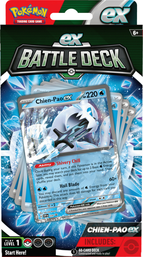 Pokemon TCG: Ex Battle Decks Chien-Pao