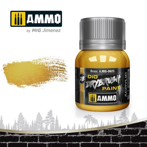 Ammo: DIO Drybrush - Brass