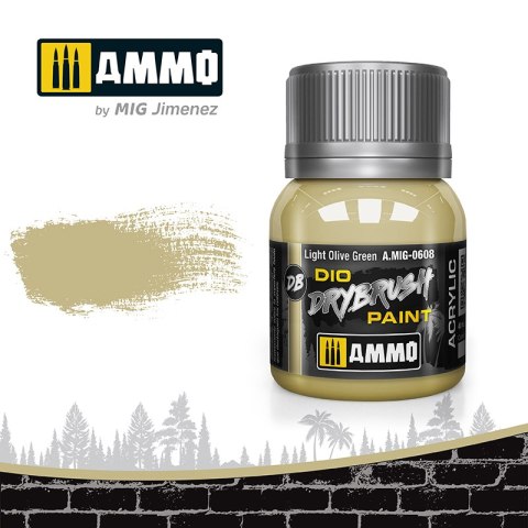 Ammo: DIO Drybrush - Light Olive Green