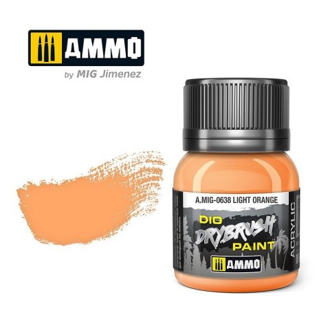 Ammo: DIO Drybrush - Light Orange 