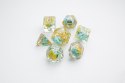 Gamegenic: Embraced Series - RPG Dice Set - Green Skull