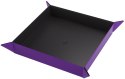 Gamegenic: Magnetic Dice Tray - Square - Black/Purple