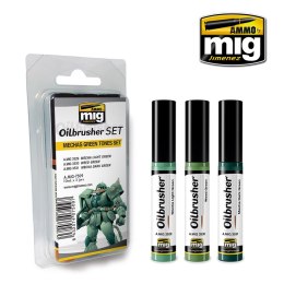 Ammo: Oilbrusher Set - Mechas Green Tones Set