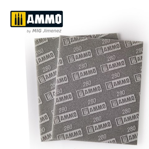 Ammo: Sanding Sponge Sheet - 280 (2)