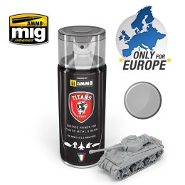 Ammo: Titans Matt Primer - Light Grey