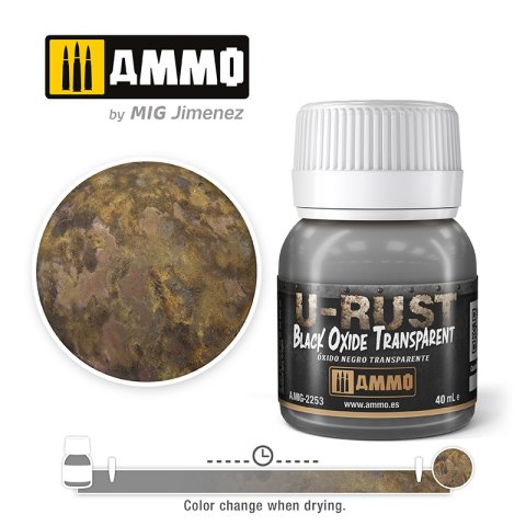 Ammo: U-Rust - Black Oxide Transparent (40 ml)