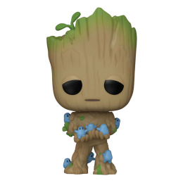 Funko POP Marvel: I Am Groot - Groot w/ Grunds