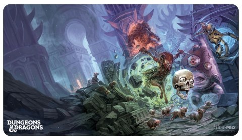 Ultra Pro: Dungeons & Dragons - Planescape - Adventures in the Multiverse - Playmat - Mortes Planar Parade - Standard Cover