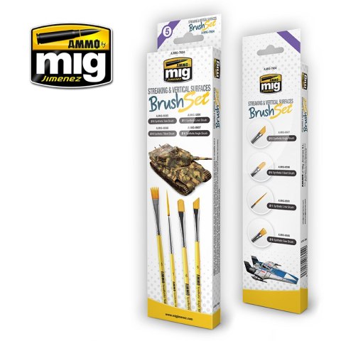 Ammo: Streaking & Vertical Surfaces Brush Set