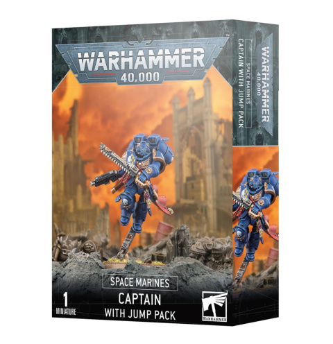 WARHAMMER 40,000: Space Marines Captain with Jump Pack