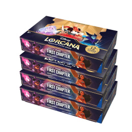 Disney Lorcana: The First Chapter (CH1) - Booster Box Sealed Case (4)