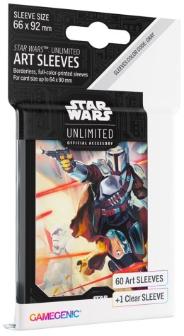 Gamegenic: Star Wars Unlimited - Art Sleeves - Mandalorian