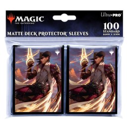 Ultra-Pro: Magic the Gathering - Outlaws of Thunder Junction - Matte Deck Protector Sleeves - Kellan, the Kid (100 szt.)