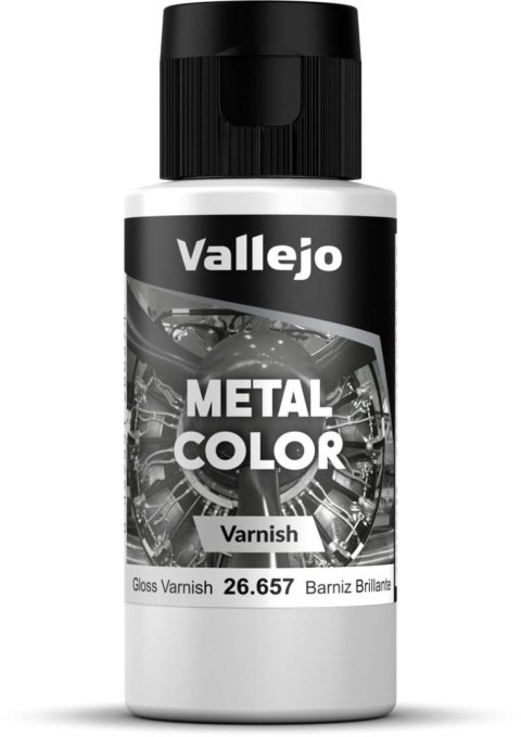 Vallejo: Gloss Metal Varnish 60ml