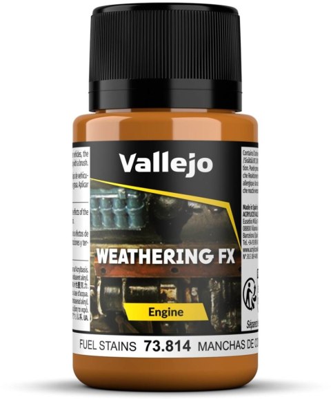 Vallejo: Engine - Fuel Stains 40 ml