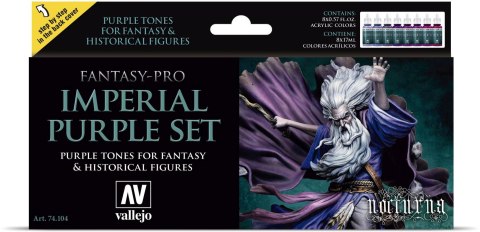 Vallejo: Fantasy-Pro - Imperial Purple 8x17 ml