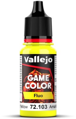 Vallejo: Game Color - Fluo - Yellow 18 ml