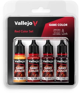 Vallejo: Game Color - Red Color Set