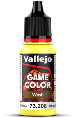 Vallejo: Game Color - Wash - Yellow 18 ml