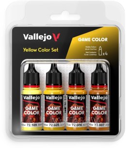 Vallejo: Game Color - Yellow Color Set