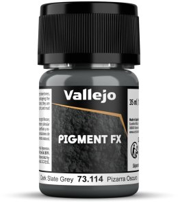 Vallejo: Pigments - Dark Slate Grey 35 ml