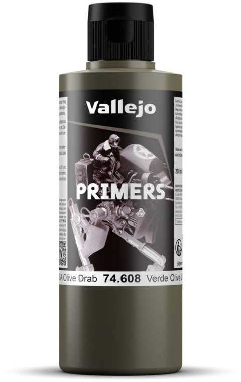 Vallejo: Primers - U.S. Olive Drab 200 ml