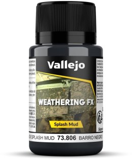 Vallejo: Splash Mud - Black 40 ml