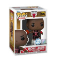 Funko POP NBA: Chicago Bulls - Michael Jordan (with Jordans)(Black Pinstripe Jersey)(Exclusive)