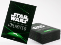 Gamegenic: Star Wars Unlimited - Art Sleeves - Card Back Green