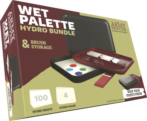 Army Painter: Wet Palette - Hydro Bundle & Brush Storage